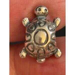 Pandora ALE 925 Sterling Silver Turtle Charm Retired